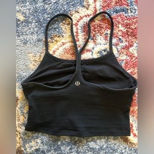 Lululemon Power Y Cropped tank top